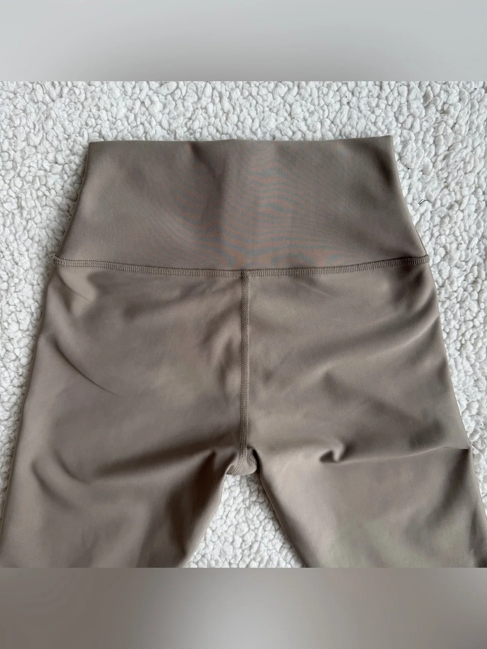 NWOT Alo Yoga High Waisted Airlift Leggings S Gravel Taupe Brown